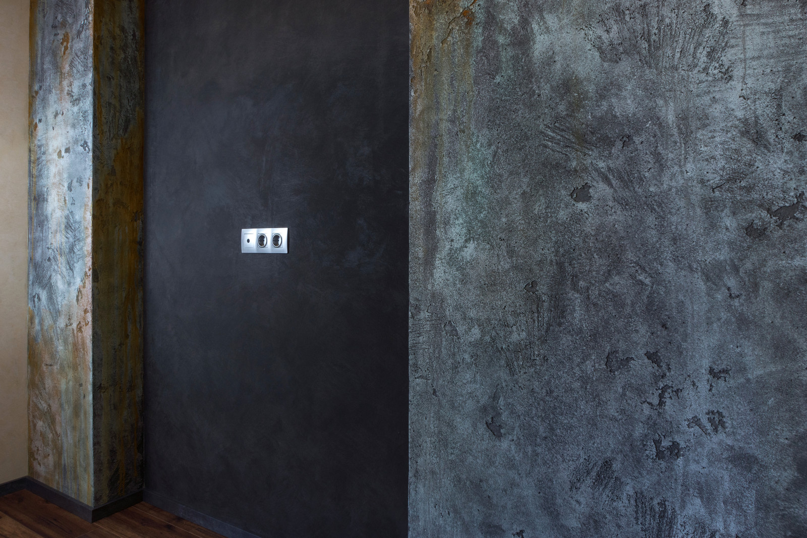 Декоративная отделка в частной квартире