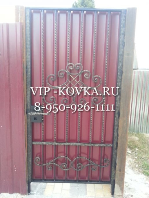 Кованые ворота и калитки