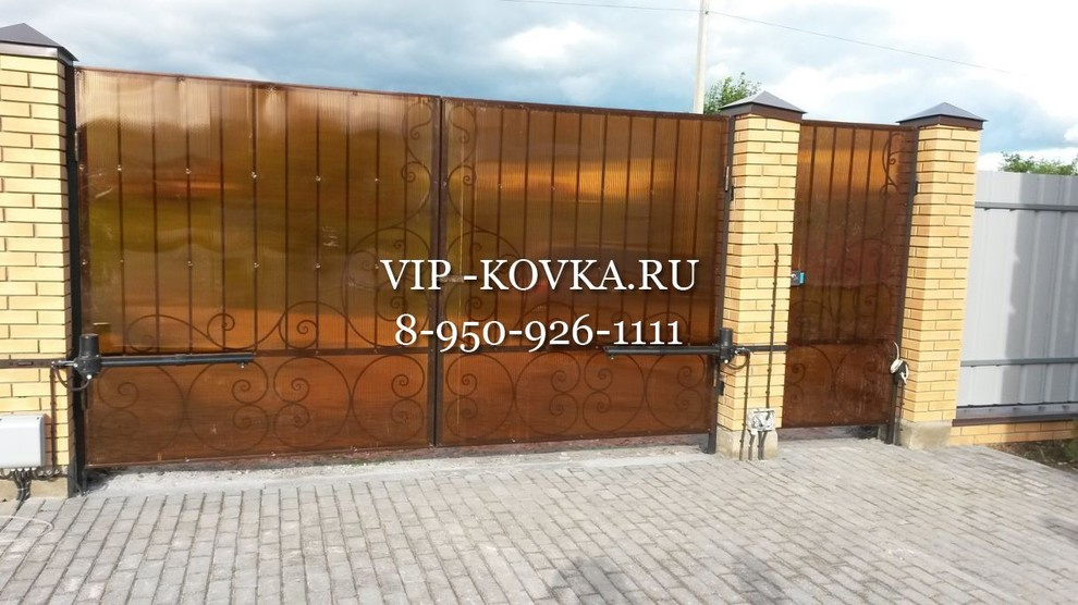 Кованые ворота и калитки