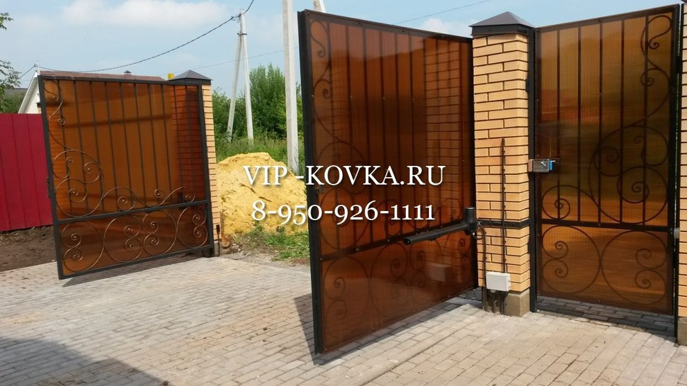 Кованые ворота и калитки