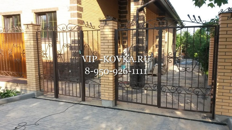 Кованые ворота и калитки