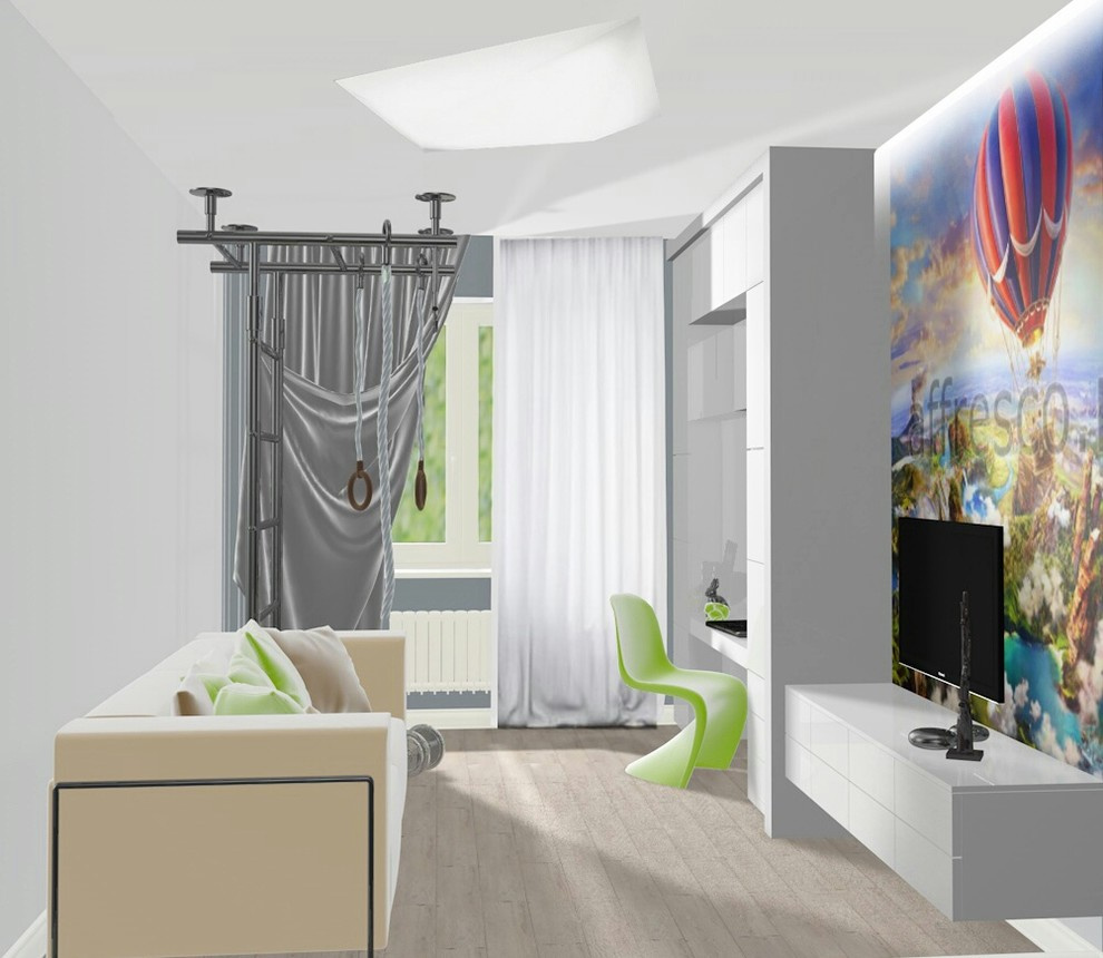 Дизайн и отделка комнаты для мальчика