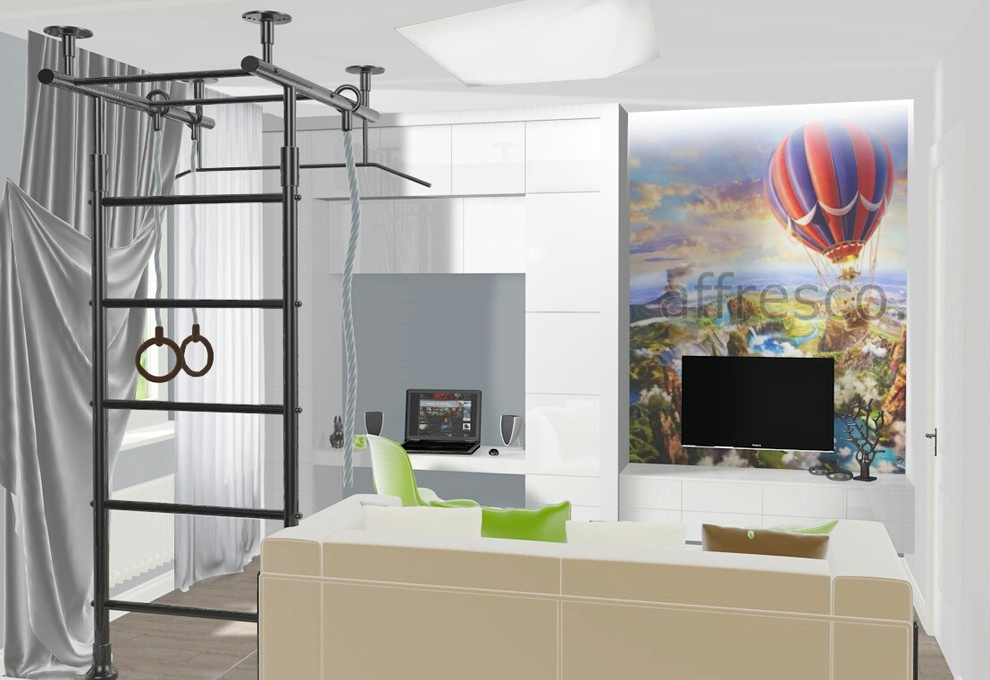 Обложка проекта: Дизайн и отделка комнаты для мальчика