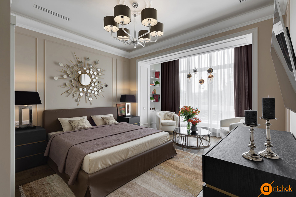 Дизайн спальни для хозяев