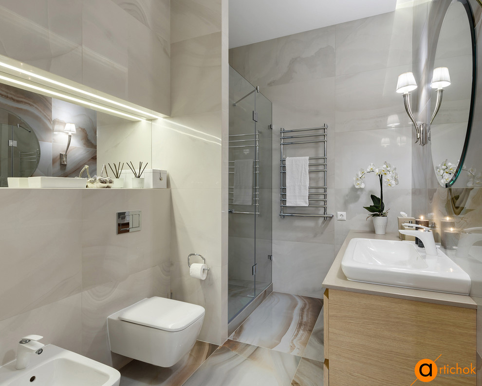 Дизайн ванной для гостей