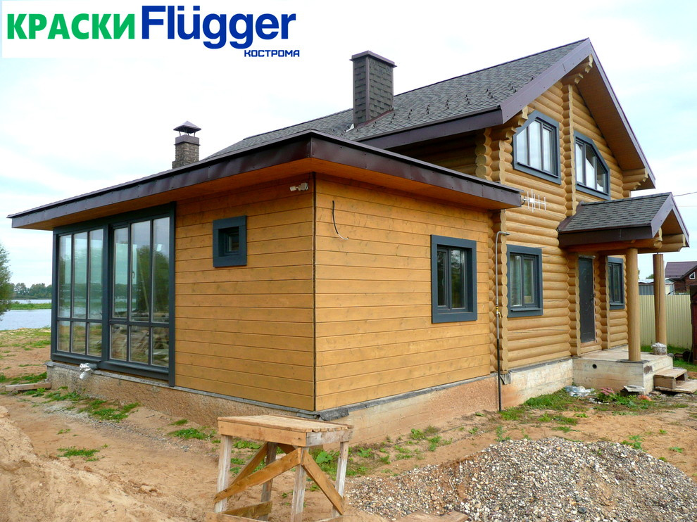 Частный дом, Wood Tex Grundolie + Wood Tex Tacklasyr