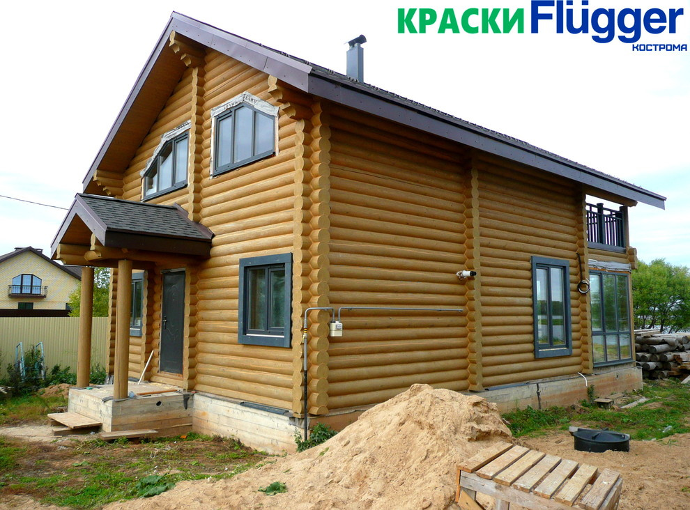 Частный дом, Wood Tex Grundolie + Wood Tex Tacklasyr