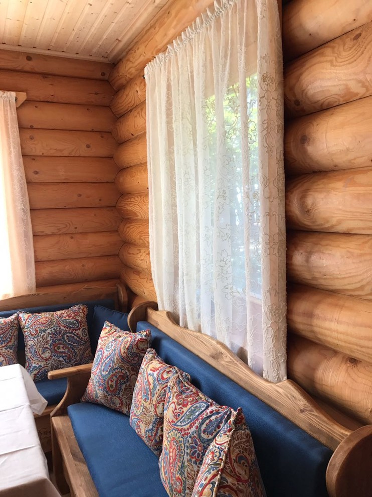 Изба у моря в стиле Кантри