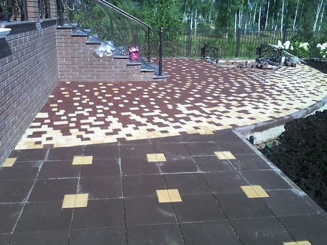 Тротуарная плитка 2016 год