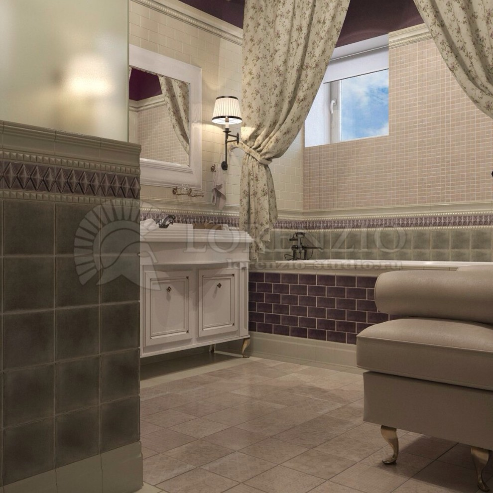 Интерьер ванной комнаты