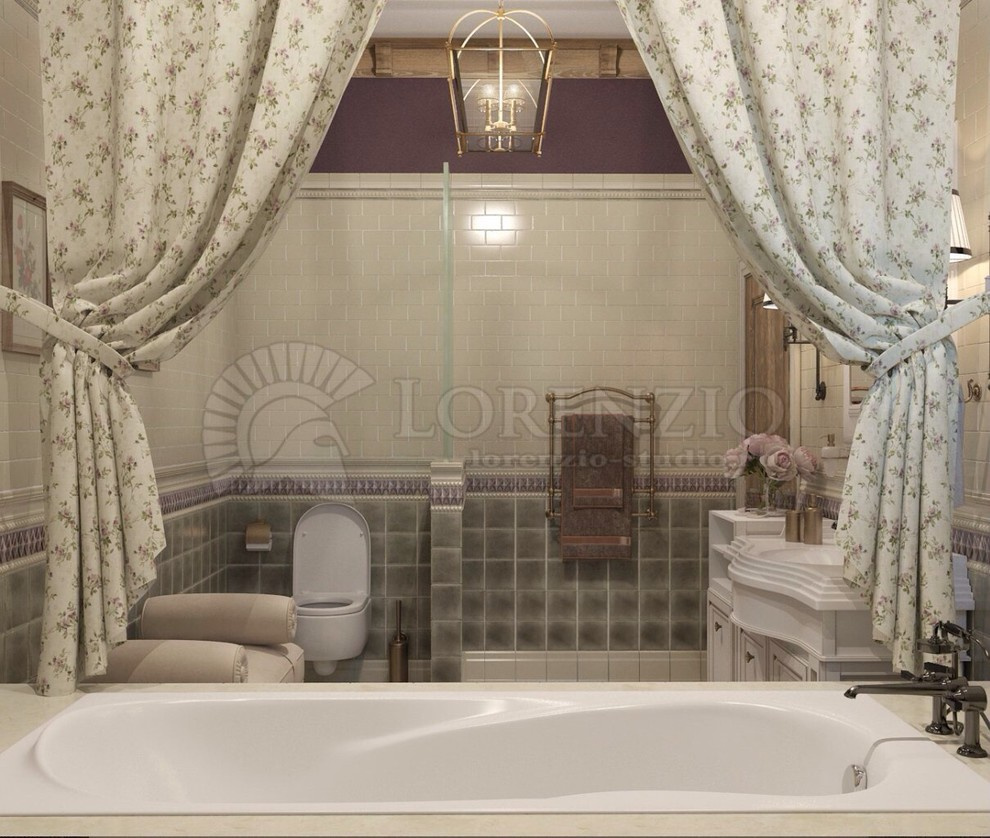 Интерьер ванной комнаты