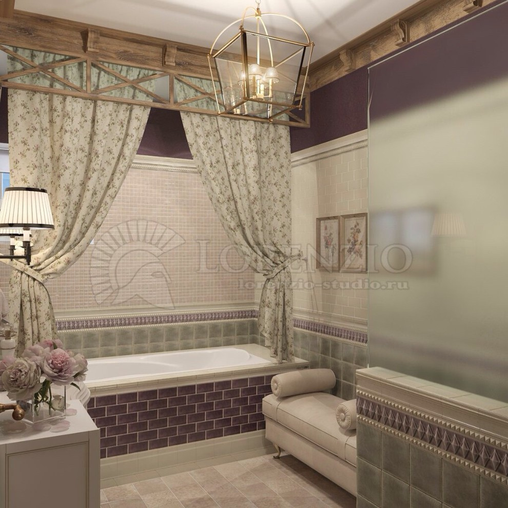 Интерьер ванной комнаты