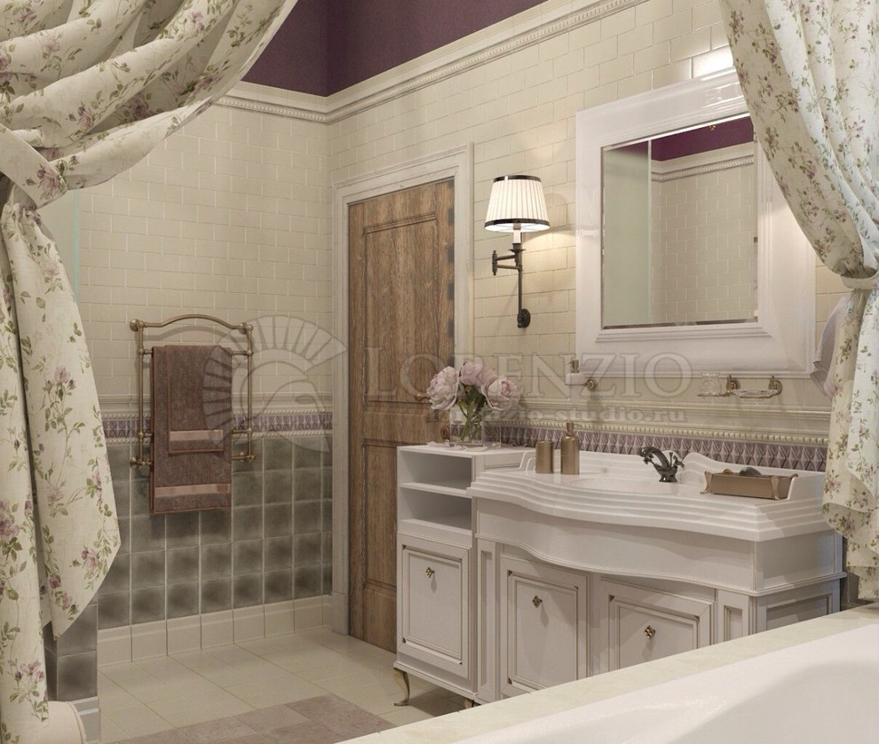 Обложка проекта: Интерьер ванной комнаты