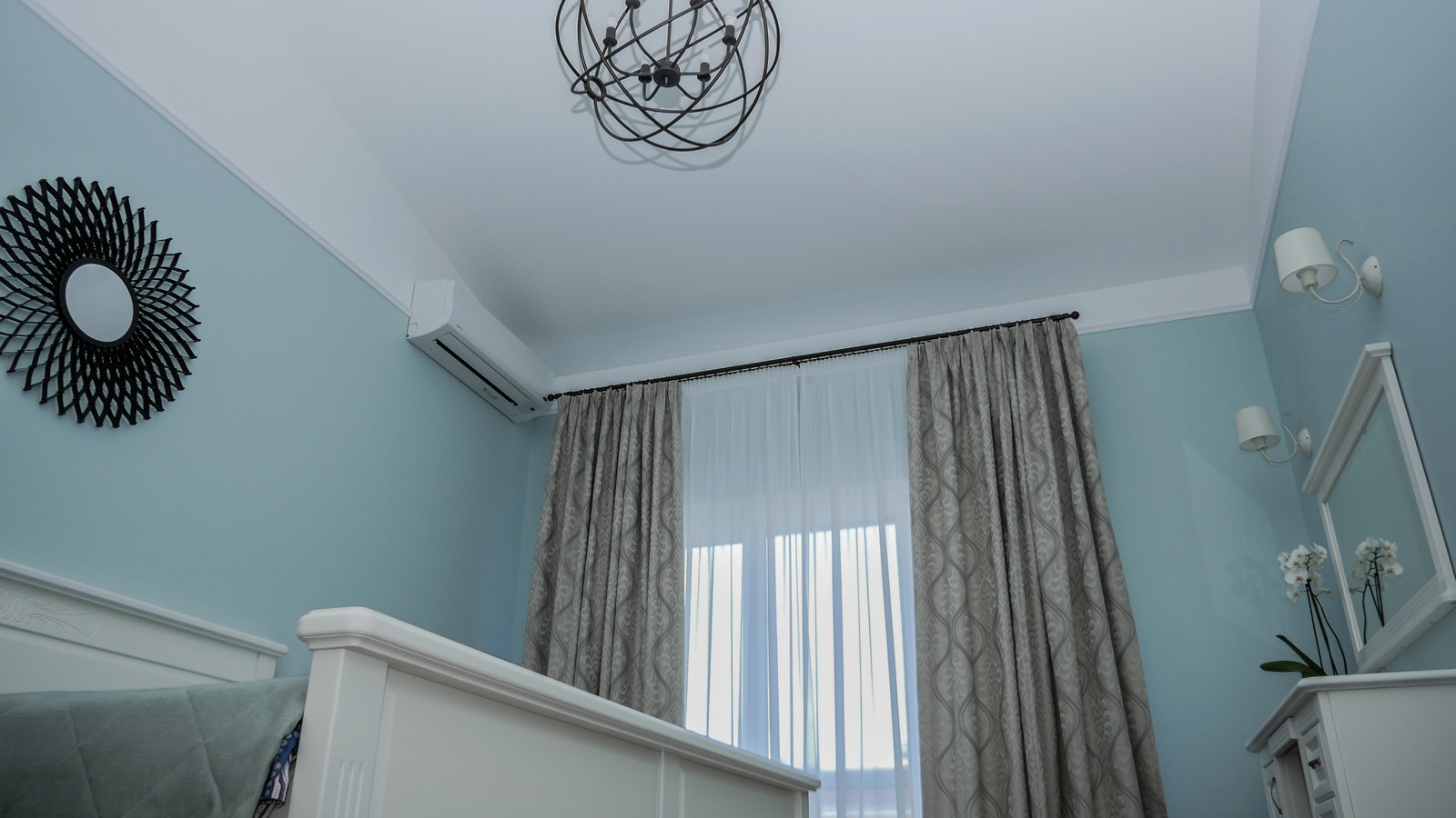 Шторы в спальню ЖК Ангелово.