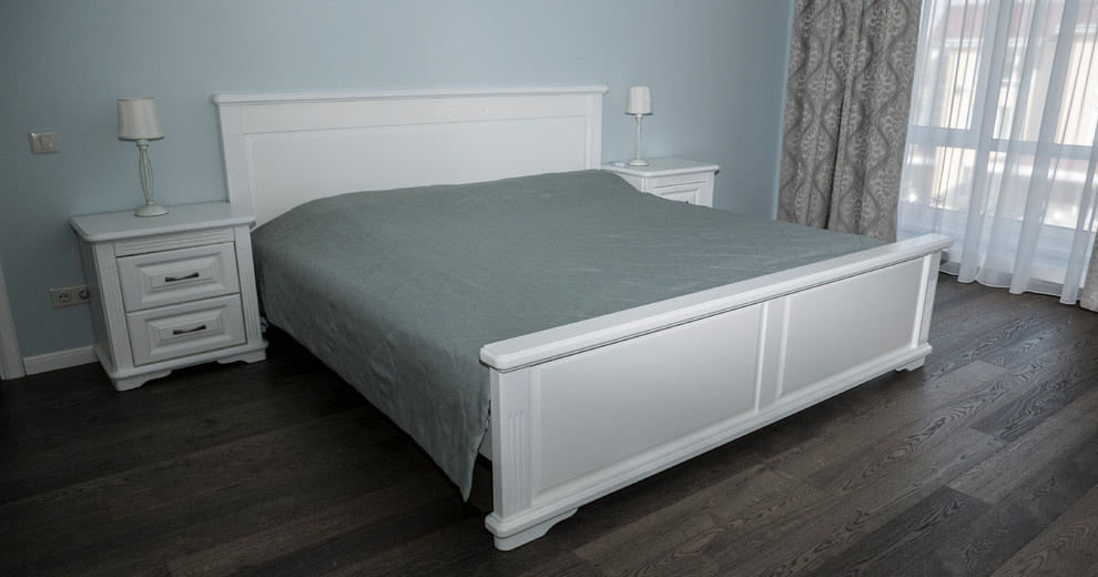 Шторы в спальню ЖК Ангелово.