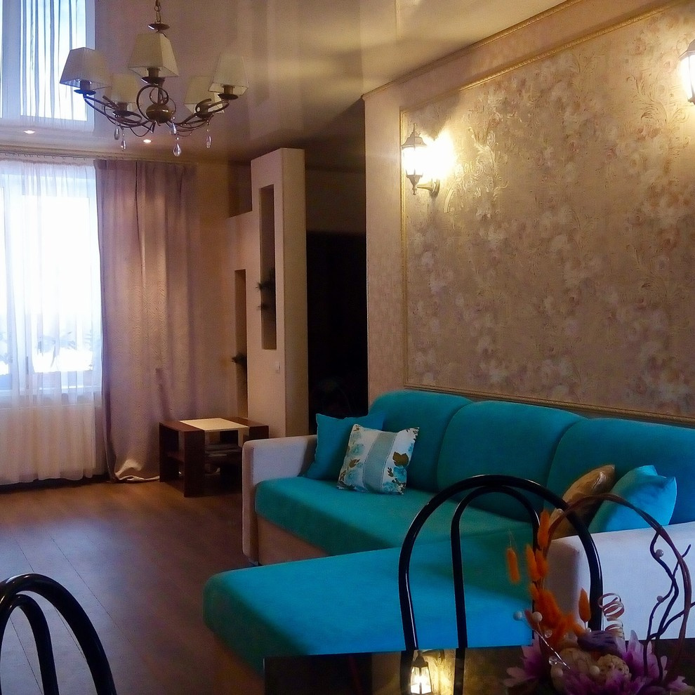 Интерьер с атмосферой уюта и радушия.