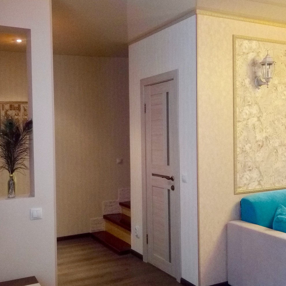 Интерьер с атмосферой уюта и радушия.