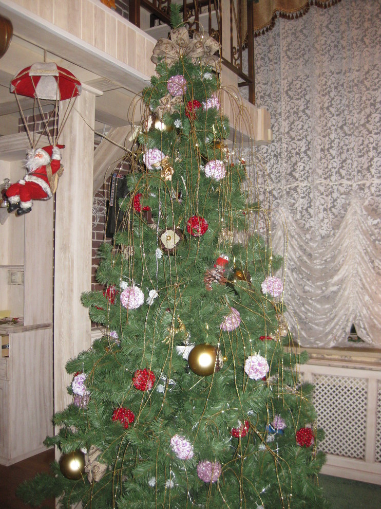 Новогодний декор ресторана