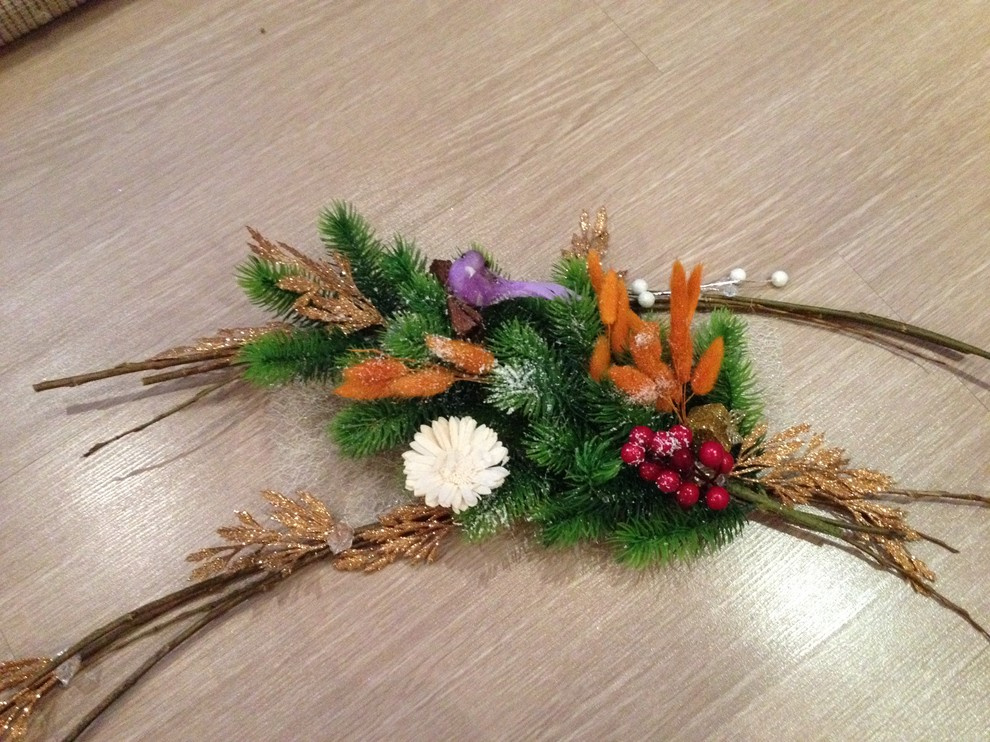 Обложка проекта: Новогодний декор ресторана