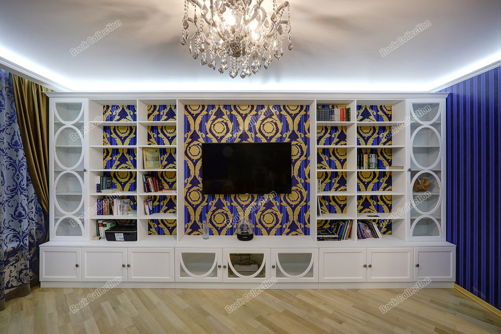 Гостиная в современном стиле по индивидуальному проекту