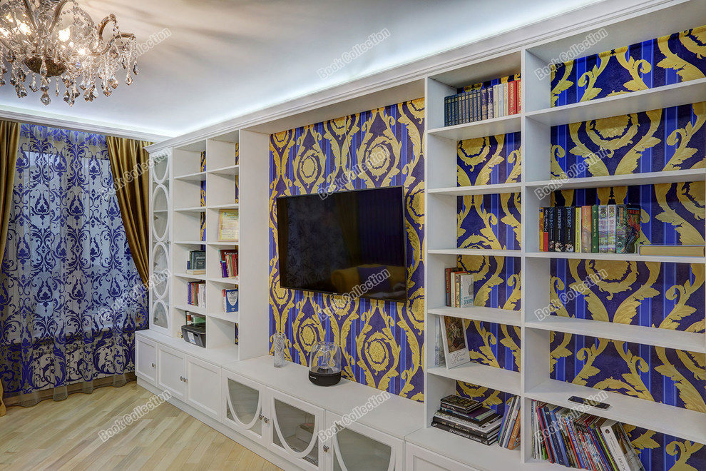 Гостиная в современном стиле по индивидуальному проекту