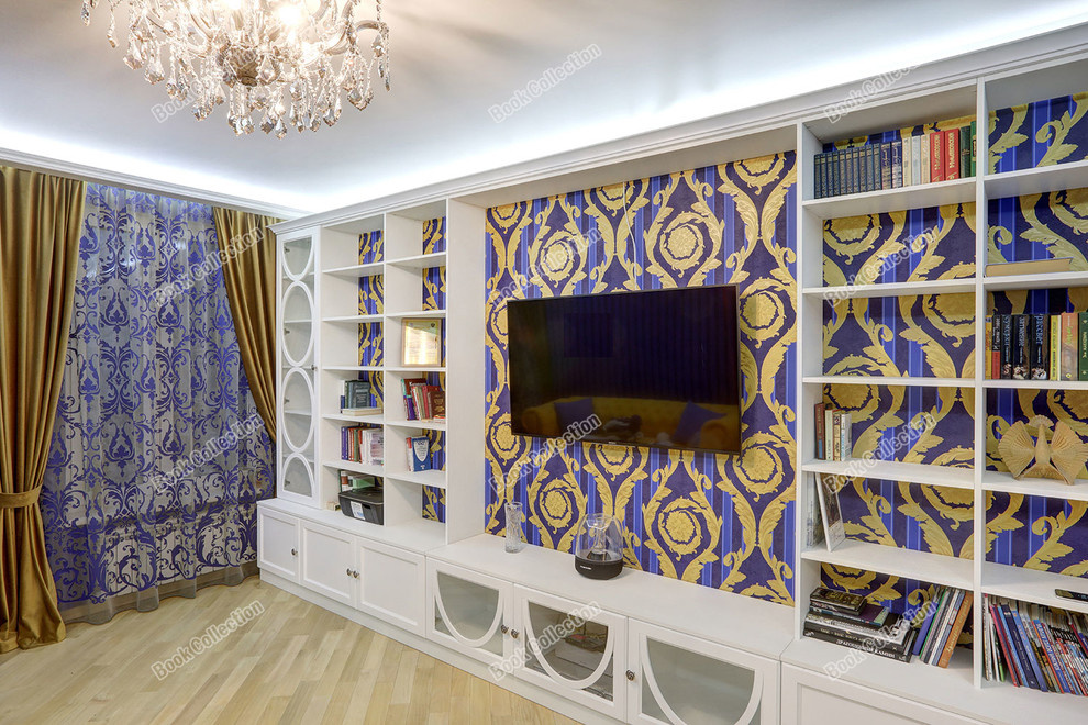 Гостиная в современном стиле по индивидуальному проекту