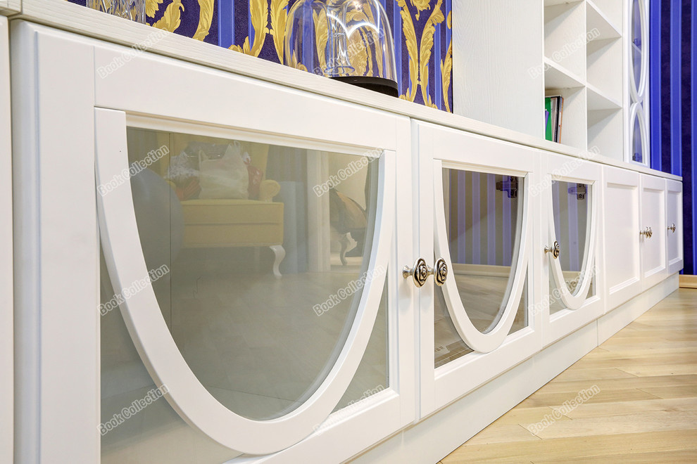 Гостиная в современном стиле по индивидуальному проекту