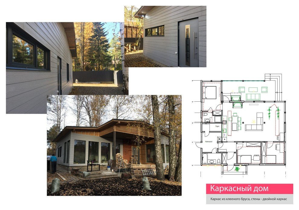 Обложка проекта: Каркасный дом
