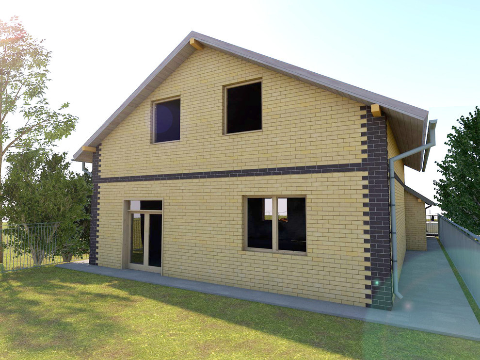 Жилой дом с мансардой