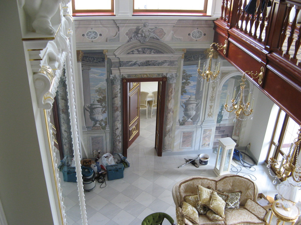 Роспись загородного дома