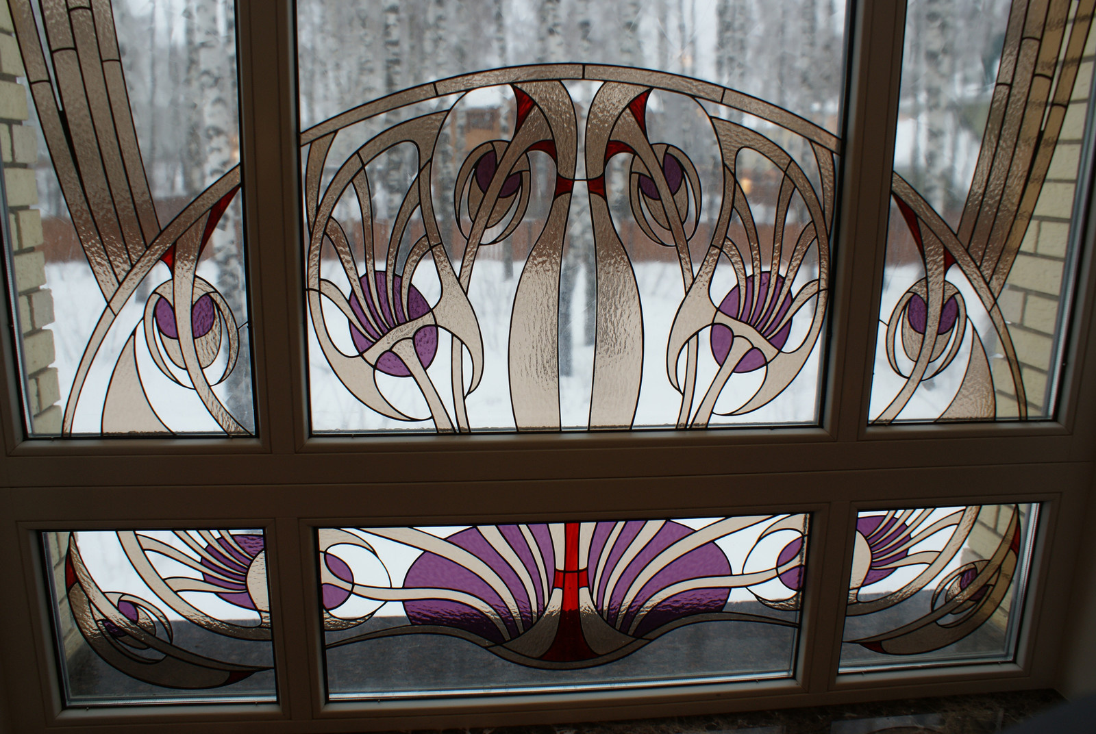 витражи в окна