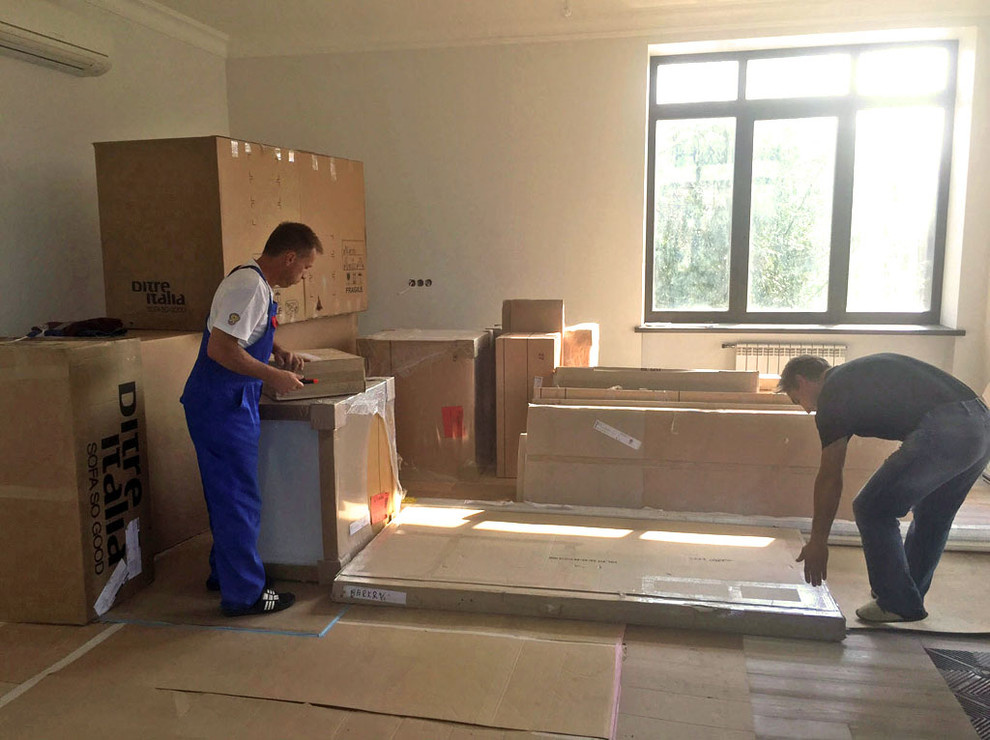 Сборка кухни