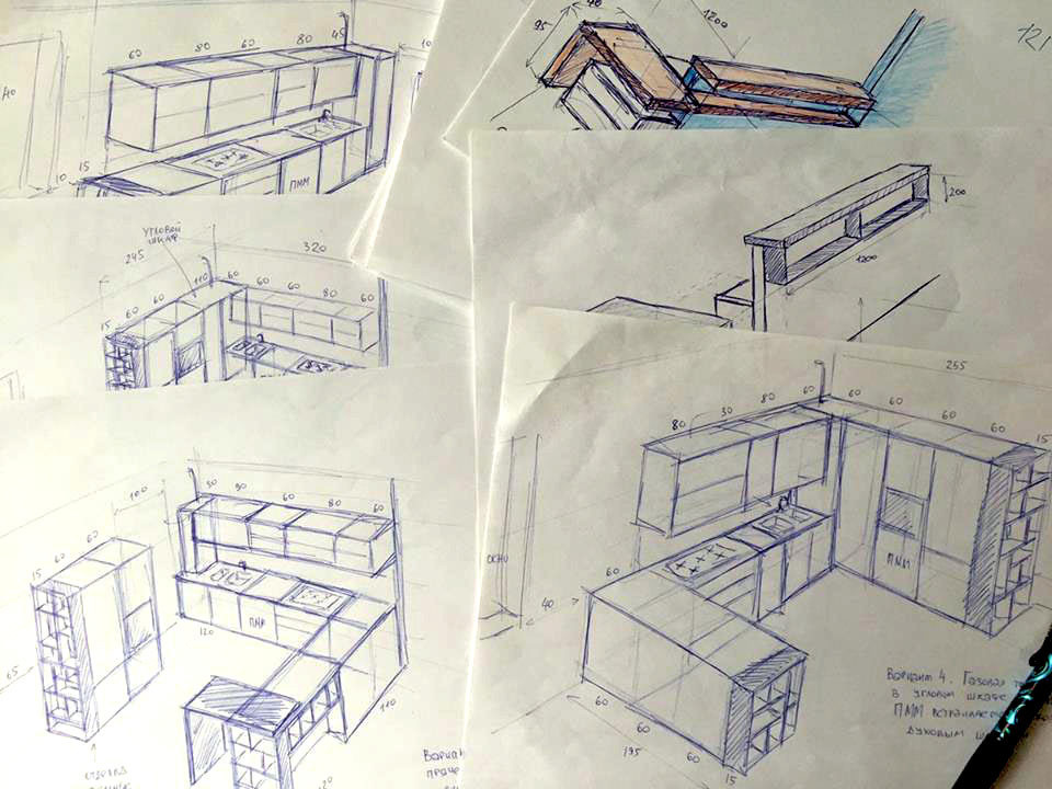 Наброски кухни