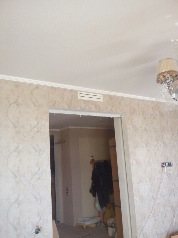 Монтаж системы вентиляции в двухуровневой квартире ЖК «Дом на Ждановке»