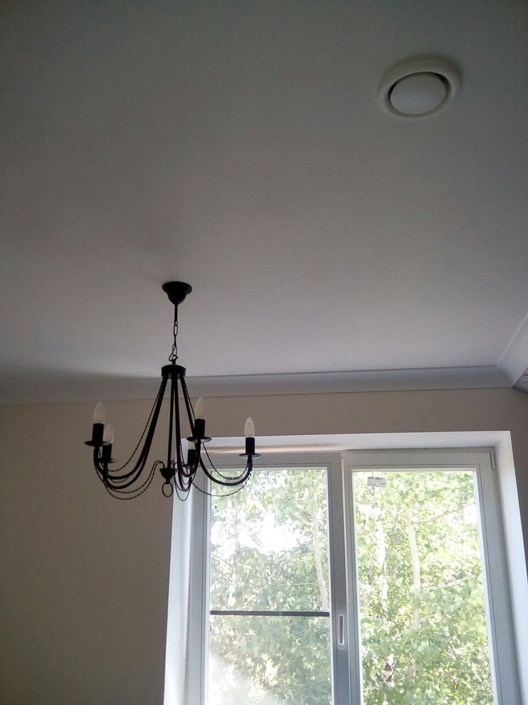 Монтаж системы вентиляции в двухэтажном доме.