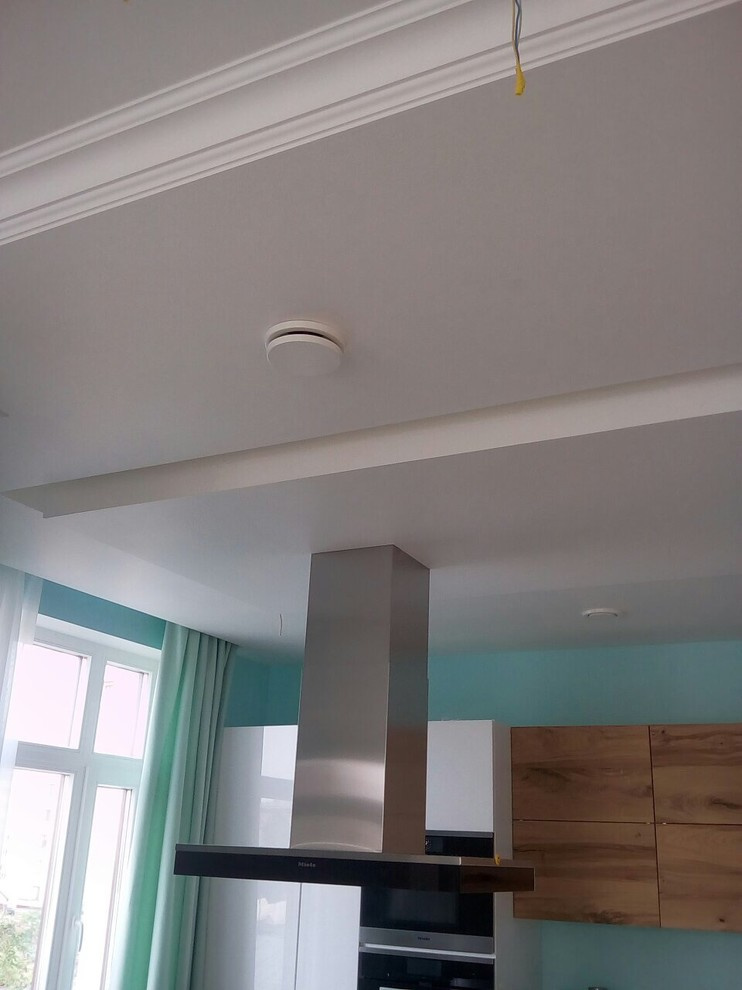 Монтаж системы вентиляции в квартире ЖК «Аристократ»