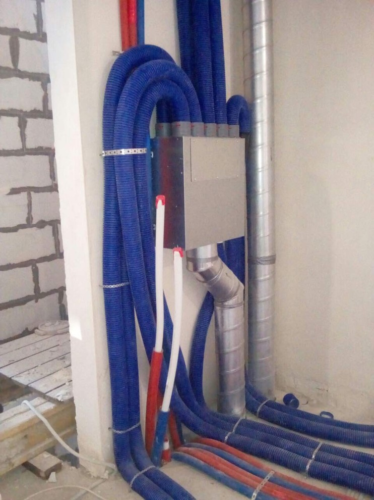 Монтаж системы вентиляции в частном доме 3 этажа