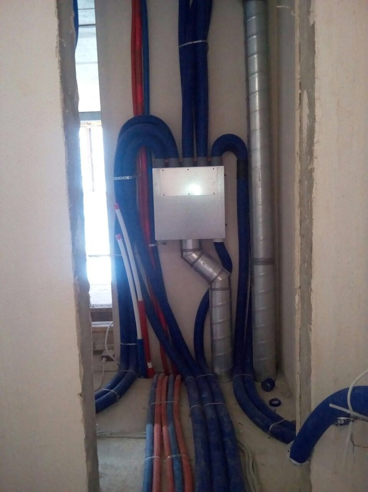 Монтаж системы вентиляции в частном доме 3 этажа