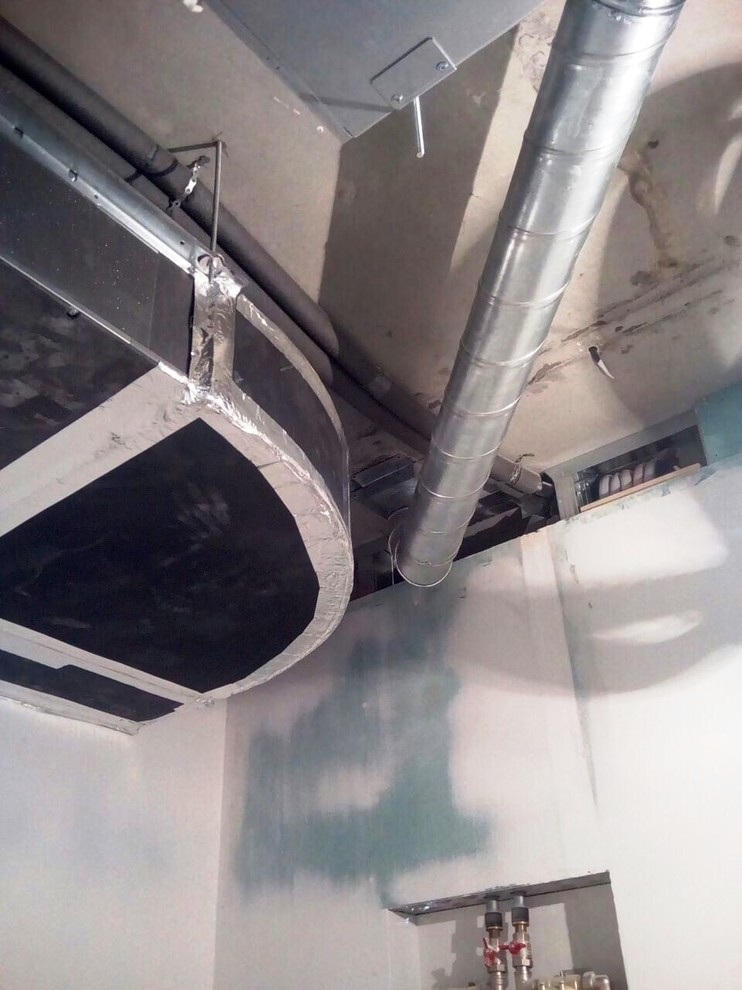 Монтаж системы вентиляции и кондиционирования в ЖК "Привилегия"