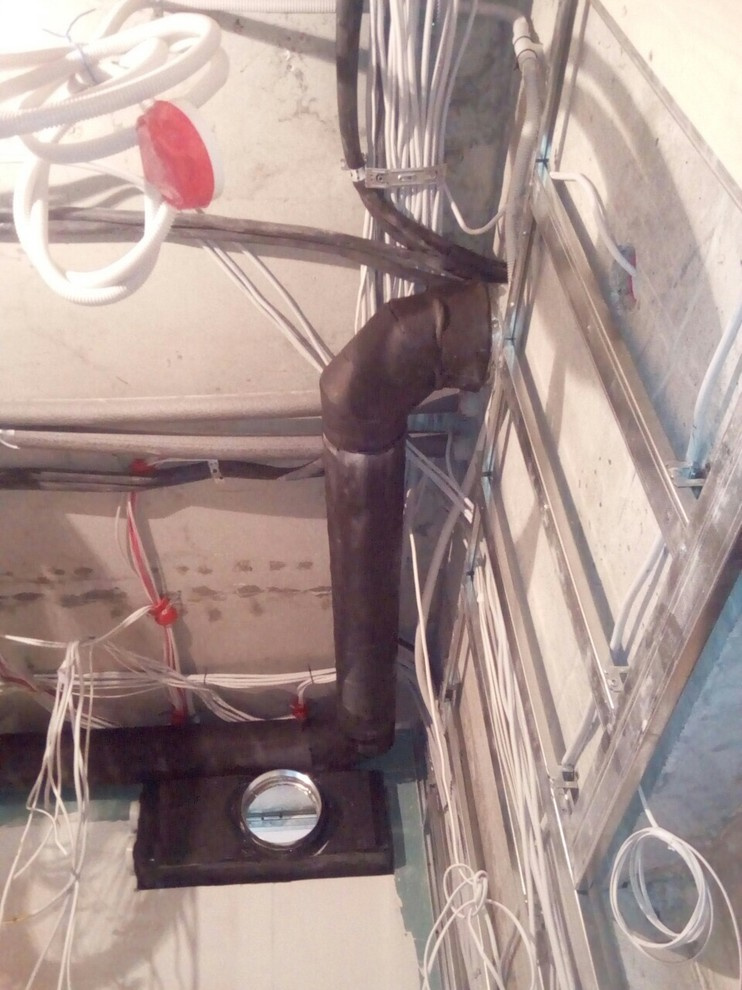 Монтаж системы вентиляции и кондиционирования в ЖК "Привилегия"