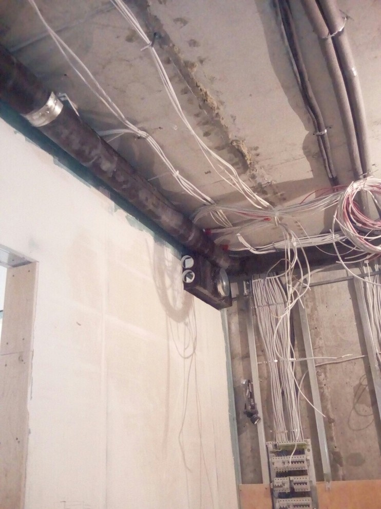 Монтаж системы вентиляции и кондиционирования в ЖК "Привилегия"