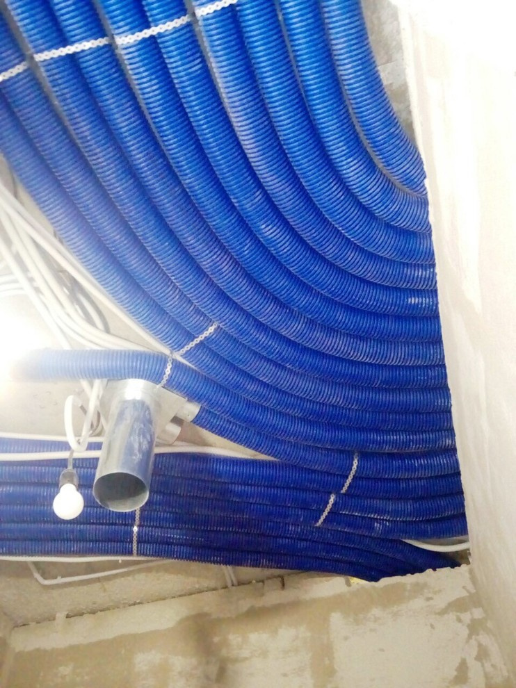 Монтаж системы вентиляции в частном двух этажном доме г. Зеленогорск