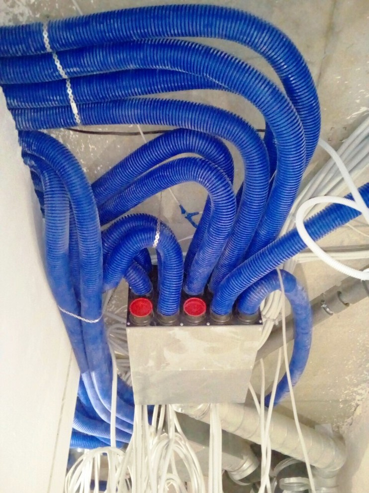 Монтаж системы вентиляции в частном двух этажном доме г. Зеленогорск