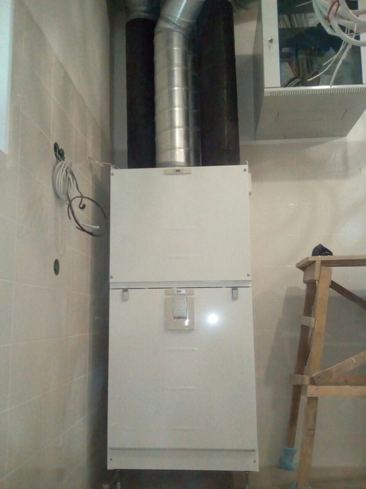 Монтаж системы вентиляции в частном двух этажном доме г. Зеленогорск