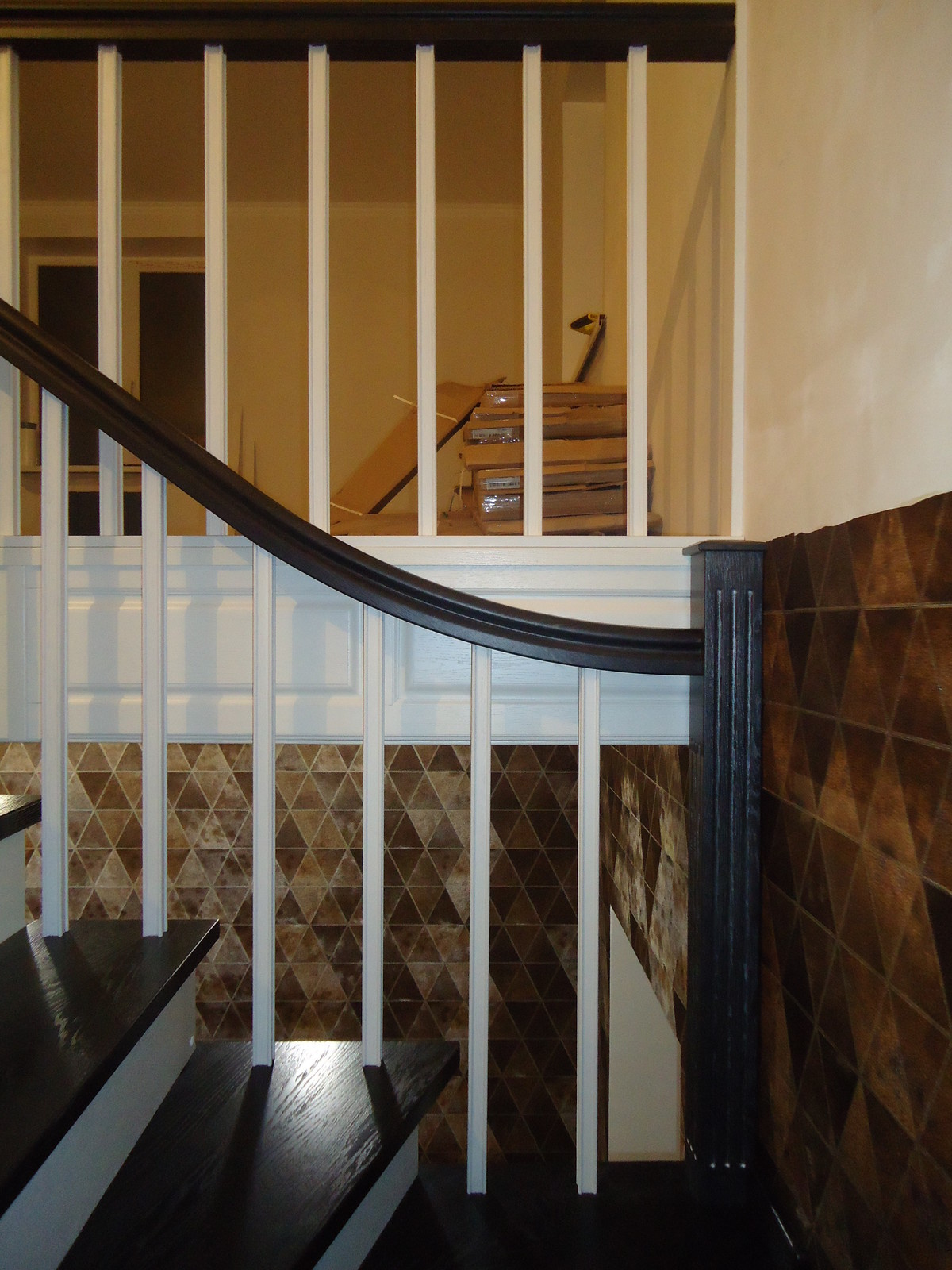 лестница из дуба