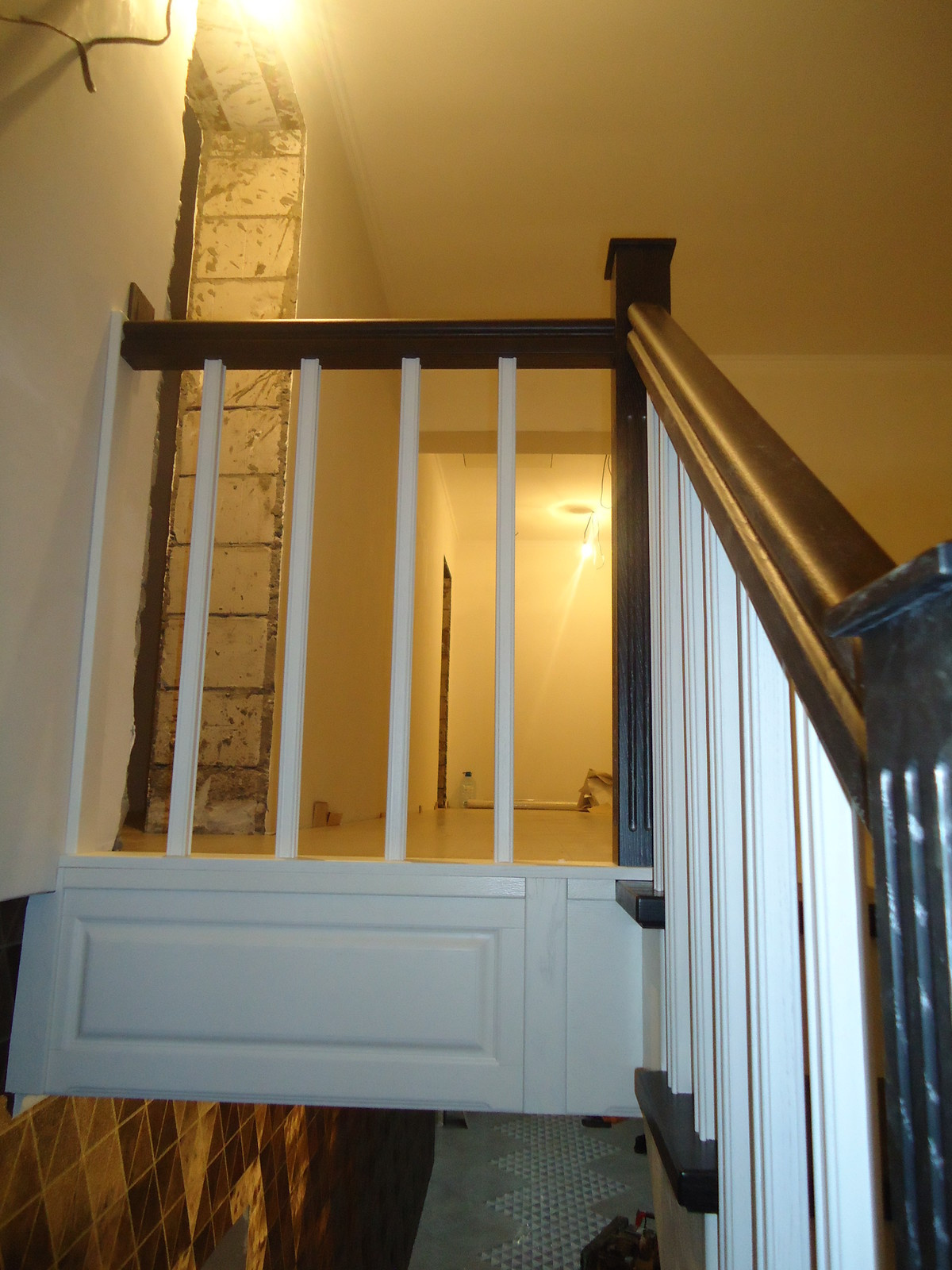 лестница из дуба