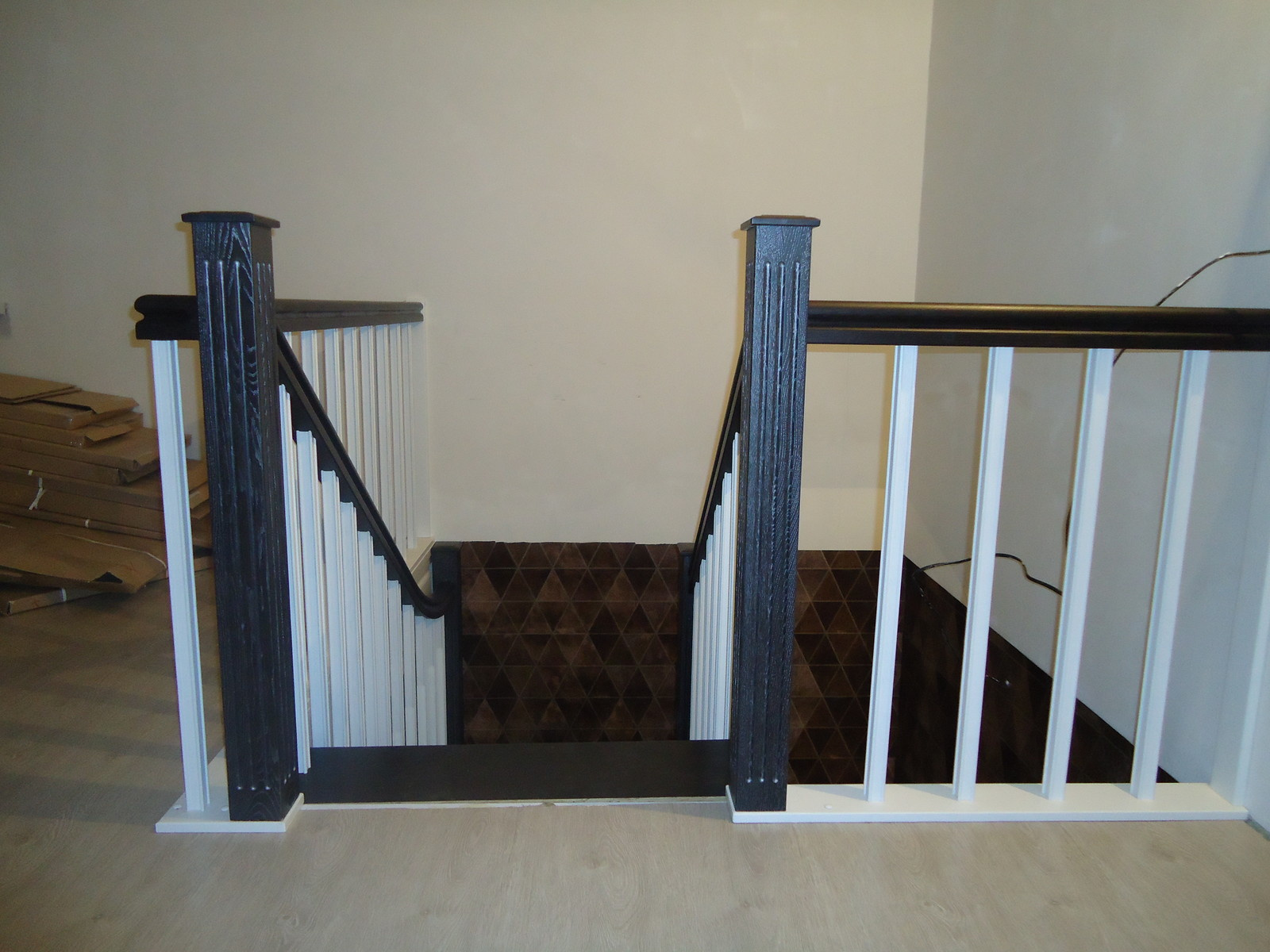 лестница из дуба