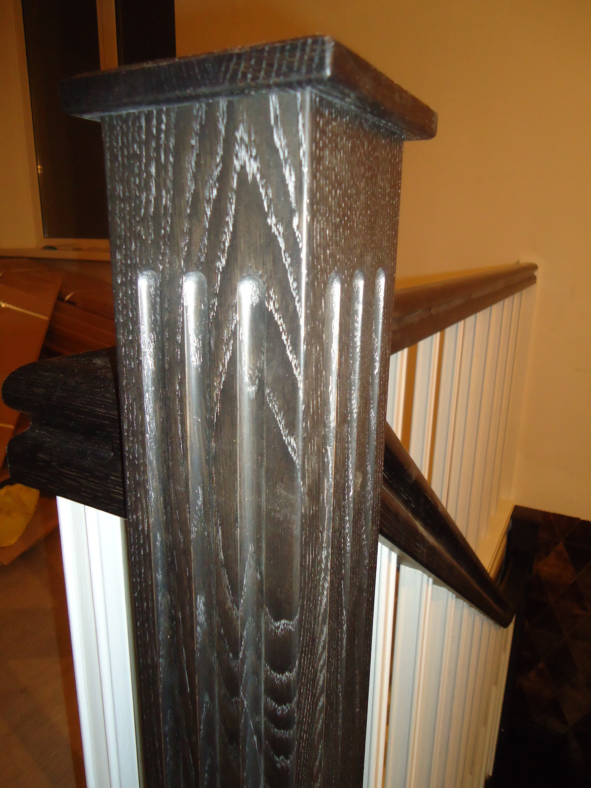 лестница из дуба