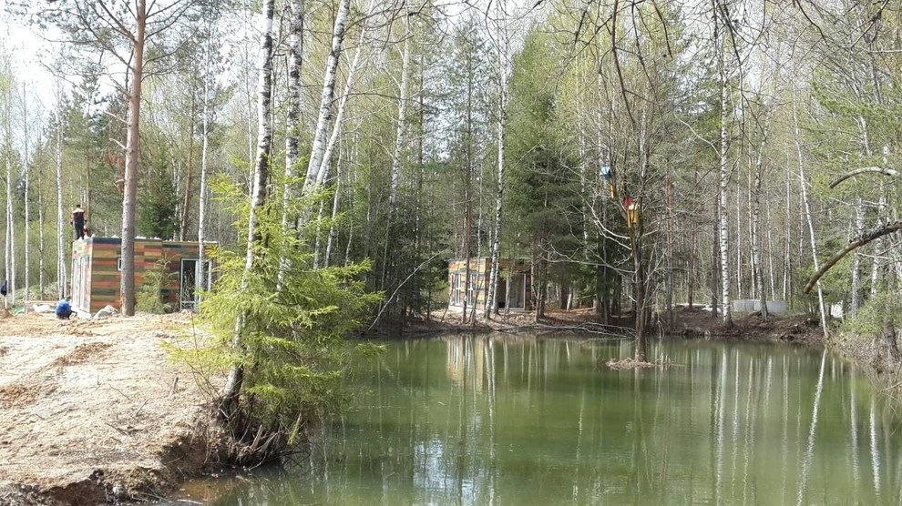 Мини отели в лесном массиве