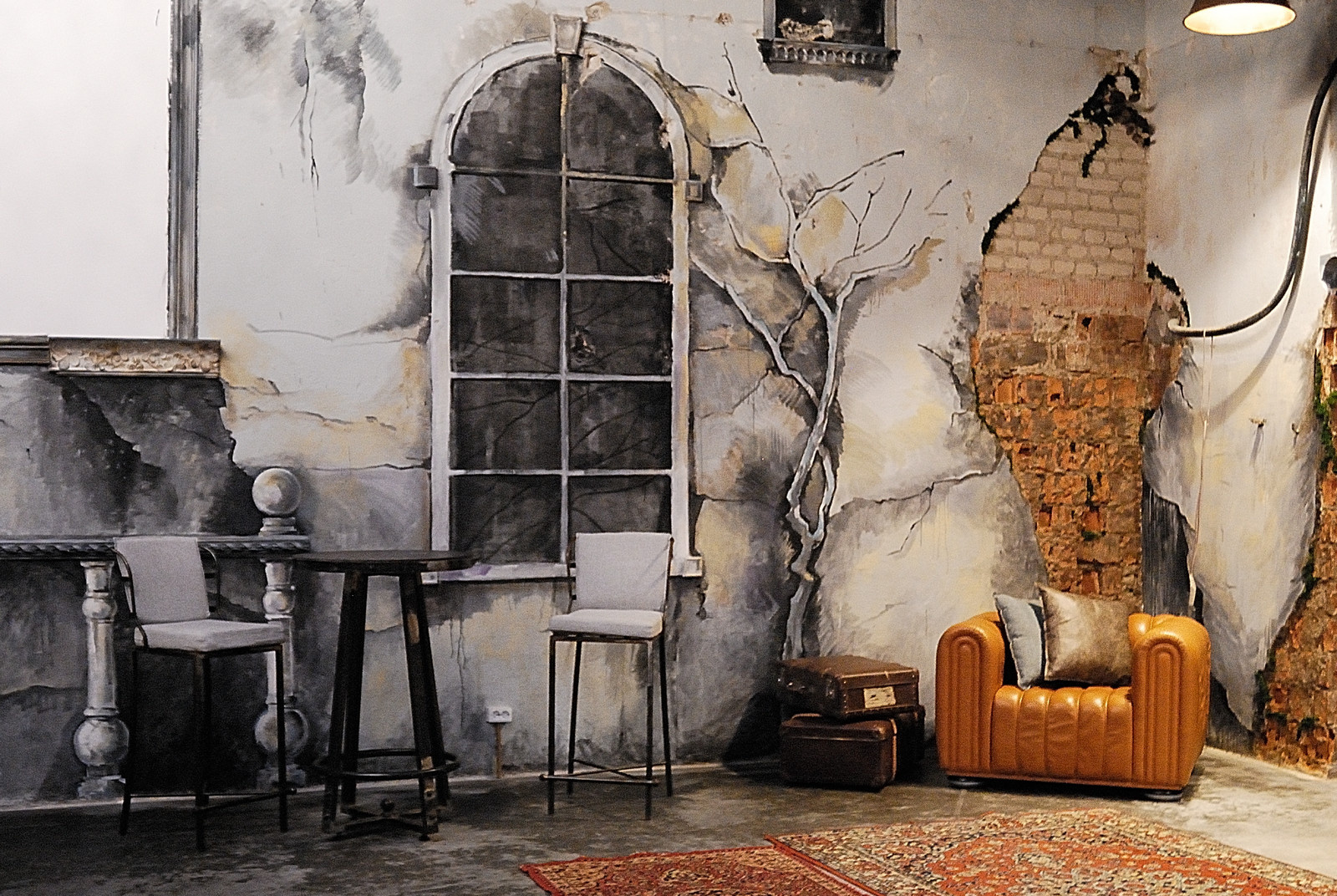 Лофт площадка на старом заводе